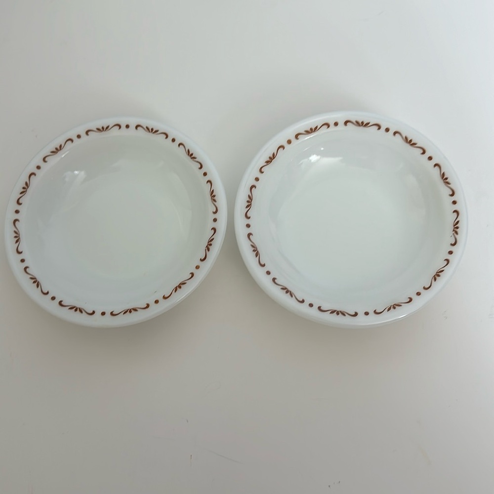 Pyrex Tableware Fruit Dessert Dishes 706-10 set of 2